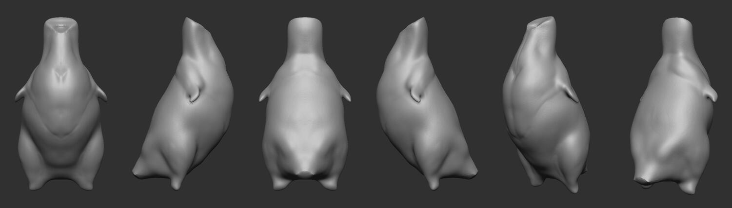 Penguin Muscle (no skin)